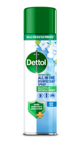 Dettol Disinfectant Aerosol Spray Linen 300ml - 3273657